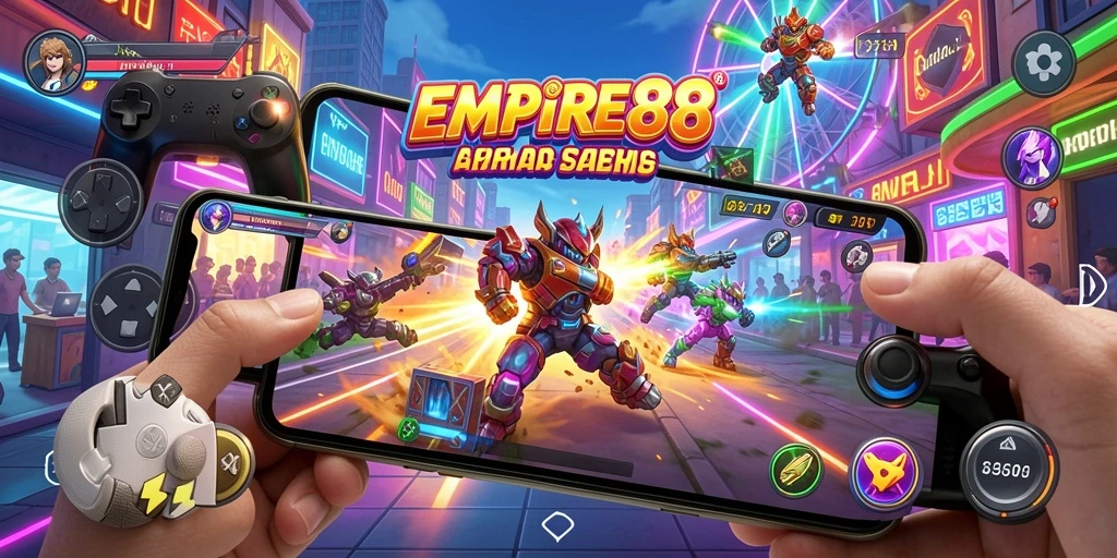 Tampilan gameplay seru dan menantang dari EMPIRE88.
