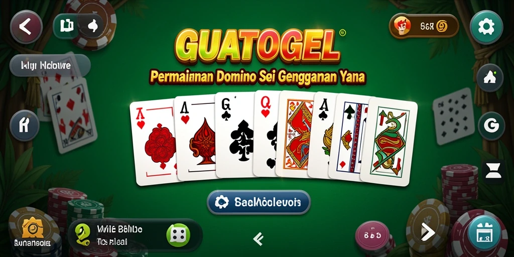 Tampilan gameplay GUATOGEL yang menarik dan interaktif.