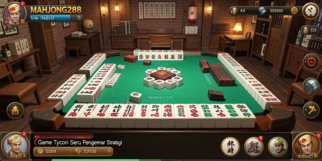 Tampilan permainan Tycoon yang menarik dan interaktif di MAHJONG288.