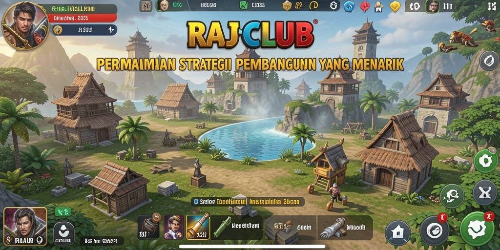 Tampilan menawan dari gameplay RAJACLUB yang penuh strategi.