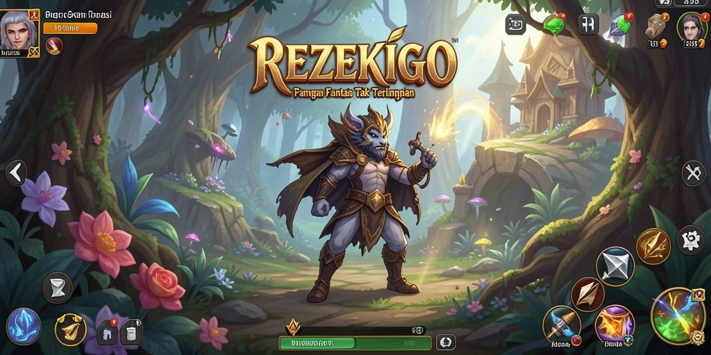 Tangkapan layar menunjukkan aksi seru dalam pertempuran RPG.