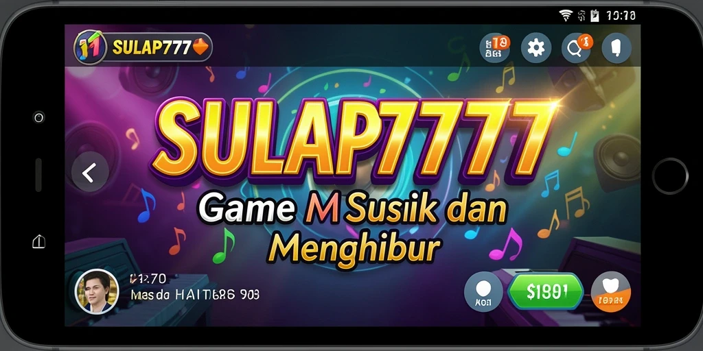 Screenshot utama SULAP777 menampilkan gameplay interaktif yang menyenangkan.