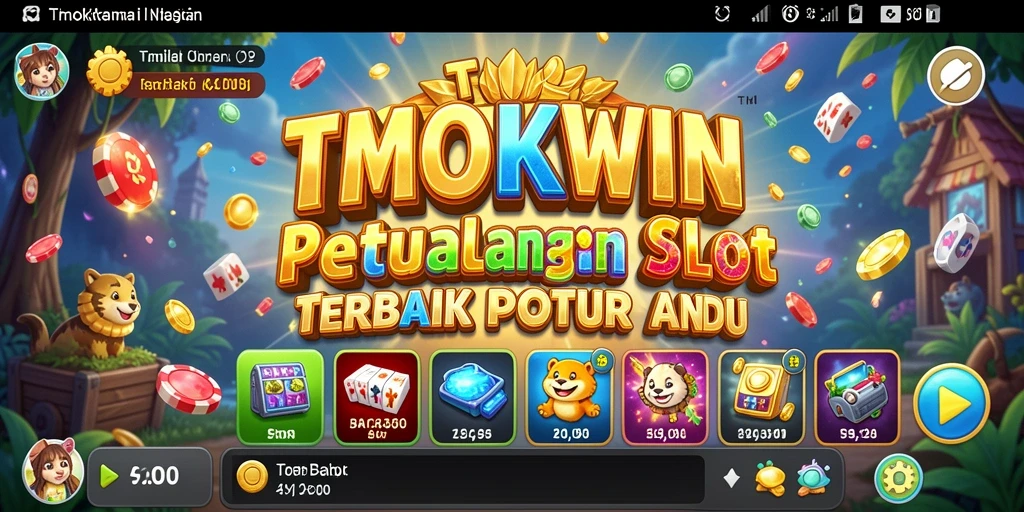 Screenshot gameplay TMOKWIN menampilkan keseruan permainan Slot.